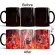 Dropshipping 1pcs 350ml One Piece Coffee Mugs Creative Color Changing Luffy Zoro Anime Ceramic Milk Tea Cups Novelty S