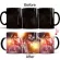 Dropshipping 1pcs 350ml One Piece Coffee Mugs Creative Color Changing Luffy Zoro Anime Ceramic Milk Tea Cups Novelty S