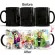 Dropshipping 1pcs New 350ml One Piece Coffee Mugs Creative Color Changing Luffy Zoro Anime Ceramic Milk Tea Novelty S
