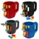 350ml/12oz Lego Puzzle Diy Building Blocks Mug Creative Milk Coffee Build-On Brick Drinkware Drinking Cups Bpa Free Plastic