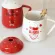Nordic Cup Korean Style Mugs Cup Cartoon Coffee Mugs Creative Santa Claus Cup Milk Mugs Logs S
