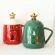 Nordic Cup Korean Style Mugs Cup Cartoon Coffee Mugs Creative Santa Claus Cup Milk Mugs Logs S