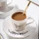 Mirror Reflection Coffee Cup Plate Luxury Afternoon Tea Set Ceramic Running Horse/deer/hummingbird Wy80114