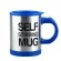 Puranka 400ml Electric Automatic Coffee Mixing Cup Mugs Drinkware Stainless Steel Coffee Mug Self Self Self Stiring Tea Cup Tool