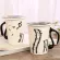 200-300ml Creative Ceative Ceramic Music Music Coffee Mug Cup Keyboard Note Mark Coffee Cup Cup Cup Set with Cover Mark