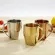 New Style European Cup 340ml 304 Stainless Steel Double Coffee Cup Business Creative Gold Silver Water Cup With Handle