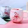 Flamingo Coffee Mugs Ceramic Mug Travel Cute Foo