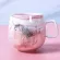 Flamingo Coffee Ceramic Mug Travel Cute Cat Foo