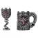 Baphomet Pentagram Horn Beer Mug Stainless Steel Halloween Skull Water Glass Medieval Red Wine Glass Goblet Drinkware Cup