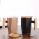 380ml Wood Handle Ceramic Coffee Creative Polygonal Office Home Milk Tea Cup For