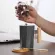 380ml Wood Handle Ceramic Coffee Creative Polygonal Office Home Milk Tea Cup For