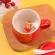 350ml Creative 3d Cartoon Ceramic Water Cup Snowman Elk Cute Couple Cup Coffee Cup Breakfast Milk Cup Cup