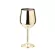 Moscow Screw 304 Stainless Steel Drum-Shaped Drop-Resistant Copper Plated Wine Glass Cocktail Glass Goblet