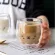 Creative Cute Bear Double-Layer Coffee Mug Double Glass Cup Carton Animal Milk Lady Cute Funny Mugs