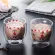 GLASS MUGS DOUBLE WALLAS MUG BEAR CAT DOG DOUBLE-LAYER GLASS MUG COFFEE CUP MILK CUP