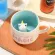 350ml Creative 3d Cartoon Ceramic Water Cup Snowman Elk Cute Couple Cup Coffee Cup Breakfast Milk Cup Cup