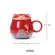300ml Creative Chinese Classical Style Ceramic Tea Chinese Culture Business Office Cup Filter Tea Cup With Cute Cat Tea Mug