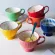 Mug Creative Personality Breakfast Cute Ceramic Cup Milk Household Large Capacity Coffee Oatmeal Cup