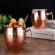 550ml Hammered COPPER PEADED MULE MUL MUG BEER CUP CUP CUP MUG COPPER COCKTAIL CUP STEEL STEEL COFFEE CUP