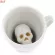 SKULL COFFEE CUPS and MUGS CREATIVE MUGS CERAMIC ENVIRONTALY CUTE MUG FUNNY MOG for Office