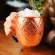 550ml Hammered COPPER PEADED MULE MUL MUG BEER CUP CUP CUP MUG COPPER COCKTAIL CUP STEEL STEEL COFFEE CUP