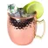 550ml Hammered COPPER PEADED MULE MUL MUG BEER CUP CUP CUP MUG COPPER COCKTAIL CUP STEEL STEEL COFFEE CUP