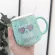 New 400ml Cute Cartoon Alpaca Ceramic Mug With Lid And Spoon Personalized Milk Tea Coffee Drinking Cup For Girlfriends