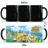 New Creative Animal Crossing Color Changing Mug Ceramic Thermal Coffee Cup Birthday Coffee Mugs Creative