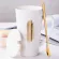 Creative Nordic Ceramic Cup Large Capacity Boy Cup with Cover Spoon Coffee Personality Home Couple Cup