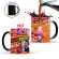 New Creative Animal Crossing Color Changing Mug Ceramic Thermal Coffee Cup Birthday Coffee Mugs Creative
