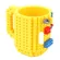 350ml Creative Milk Coffee Cup Creative Build-On Brick Mugs Cups Water Coffee Building Blocks Cup Drinkware Kids