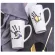 Creative Nordic Ceramic Cup Large Capacity Boy Cup with Spoon Coffee Cup Personality Home Couple Cup