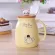 Homies Ceramic Mugs Creative Color Heat-Resistant Cat Mug Cartoon With Lid 450ml Cup Kitten Coffee Children Cup Office