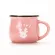 High Quality Cute Mug Retro Creative Cartoon Enamel Cup Bely Milk Breakfast Coffee Tea Ceramic