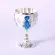 30ml Retro Creative Small Beverage Wine Cup Gold European Style Home Bar Beer Glass Coffee Cup Goblet Legs