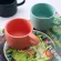 Matte Ceramic Mug Creative Makaron Pure Color Coffee Milk Water Cups Nordic Home Desk Desk Desk Decoration Coffee Cups