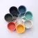 Matte Ceramic Mug Creative Makaron Pure Color Coffee Milk Water Cups Nordic Home Desk Desk Desk Decoration Coffee Cups