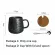 380ml Retro Ceramic Coffee Cup and Saucer Set Creative Coffee Cup Afternoon Office Mug Stoneware Coffee Cup with Lid Spoon