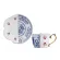 Combination Of Chinese And Western And White Ceramic Cup Exquisite Retro Light Luxury Gold Painted Coffee Cup And Saucer