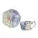 Combination Of Chinese And Western And White Ceramic Cup Exquisite Retro Light Luxury Gold Painted Coffee Cup And Saucer