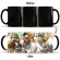 1pcs New 350ml Styles Attack On Titan Coffee Mug Cold Hot Heat Color Change Magic Mug Tea Milk Cups Birthday S For Friends