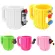 350ml/12oz Puzzle Diy Building Blocks Mug Creative Milk Coffee Cup Build-On Brick Drinkware Drinking Cups Bpa Free Plastic