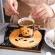 Mirror Coffee Cup Specular Ceramic Mug with Saucers European Cartoon Scoop Tiger Zebra Pattern Tea Set Coffeeware
