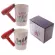 3D Hand Painted Creative Ce rate Mugs Girl Tools Beauty Kit Handle Tea Coffee Mug Hair Dryer Handle Mug Tea Cup Women