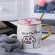 Cartoon Ceramics Cat Mug With Lid And Spoon Coffee Milk Mugs Cute Creative Breakfast Cup Valentine's Wedding Birthday