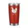 Sports Style 20oz Stainless Steel Beer Birthday Party Tumbler Travel Beer Coffee Mug Water Bottle Thermos