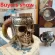 450ml Skull Coffee Mug Horn Skull Resin Beer Mug Stainless Steel Cups And Mugs Halloween S Bar Cup Drinking Tumbler