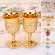 Retro Creative Small Beverage Wine Cup Gold European Style Home Bar Propitiate Water Cup Brass Copper Essential Buddhist