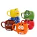 600ml Bean Large Capacity Coffee Mug Breakfast Tea Milk Cups And Mugs With Spoon Ceramic Expression Creative Drinkware