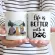 Couple and Dogs Man Women Personalized Mug Custom Made Stoneware Coffee Cups for Family DIY 11/15OZ R2060